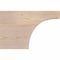 Ekena Millwork Huntington Smooth Rafter Tail, Douglas Fir, 5 1/2"W x 12"H x 18"L RFT06X12X18HUN00SDF - alternate 4
